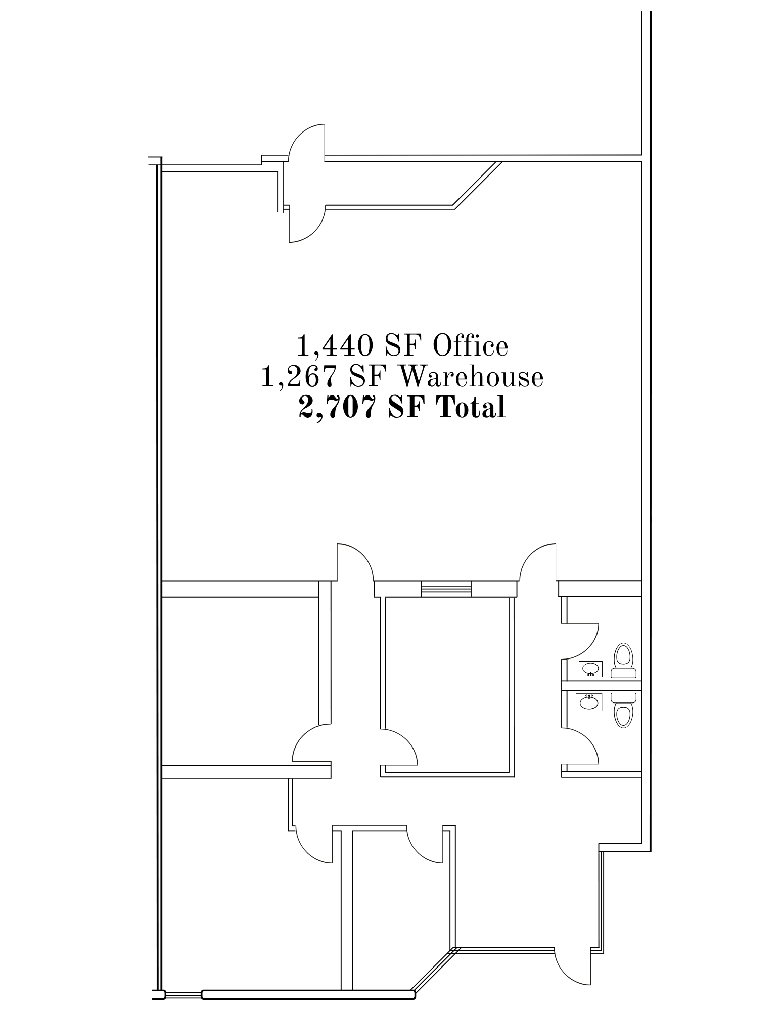 Unit E Floor Plan