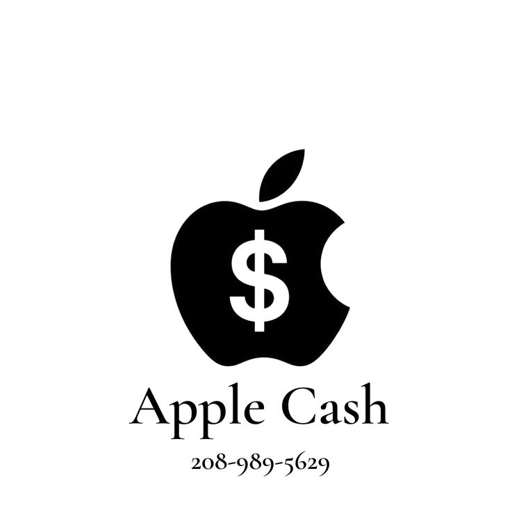 Silhouette of an apple with a dollar sign inside, combined with the Apple logo, and the text 'Apple Pay' beneath.