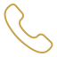 Icon of a telephone receiver.
