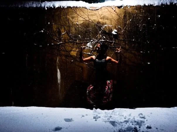 Channeling the fire of Shiva in these cold months. Circa 2010 when my college brother and wonderful photographer Aleef Rahman dragged me out in a blizzard to capture this and subsequently won an award! #shiva #photography #blizzard #bharatanatyam #da