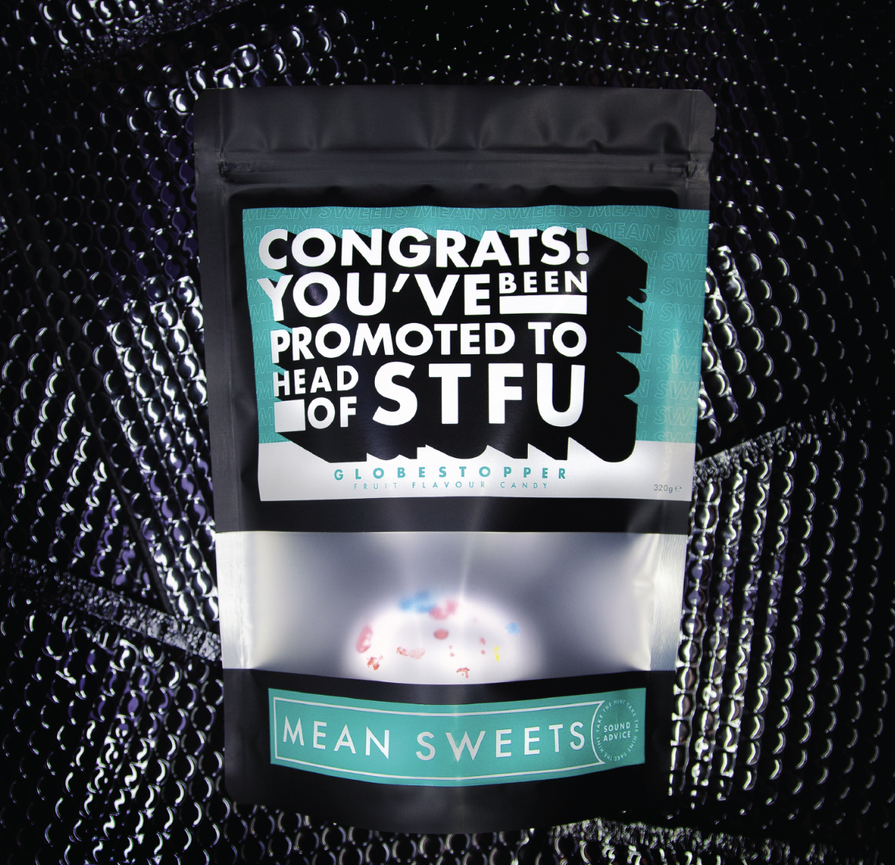 CONGRATS YOU'VE BEEN PROMOTED TO STFU