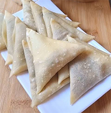 11080 - Raw Samosa Veggie - 12 Pcs/Pack