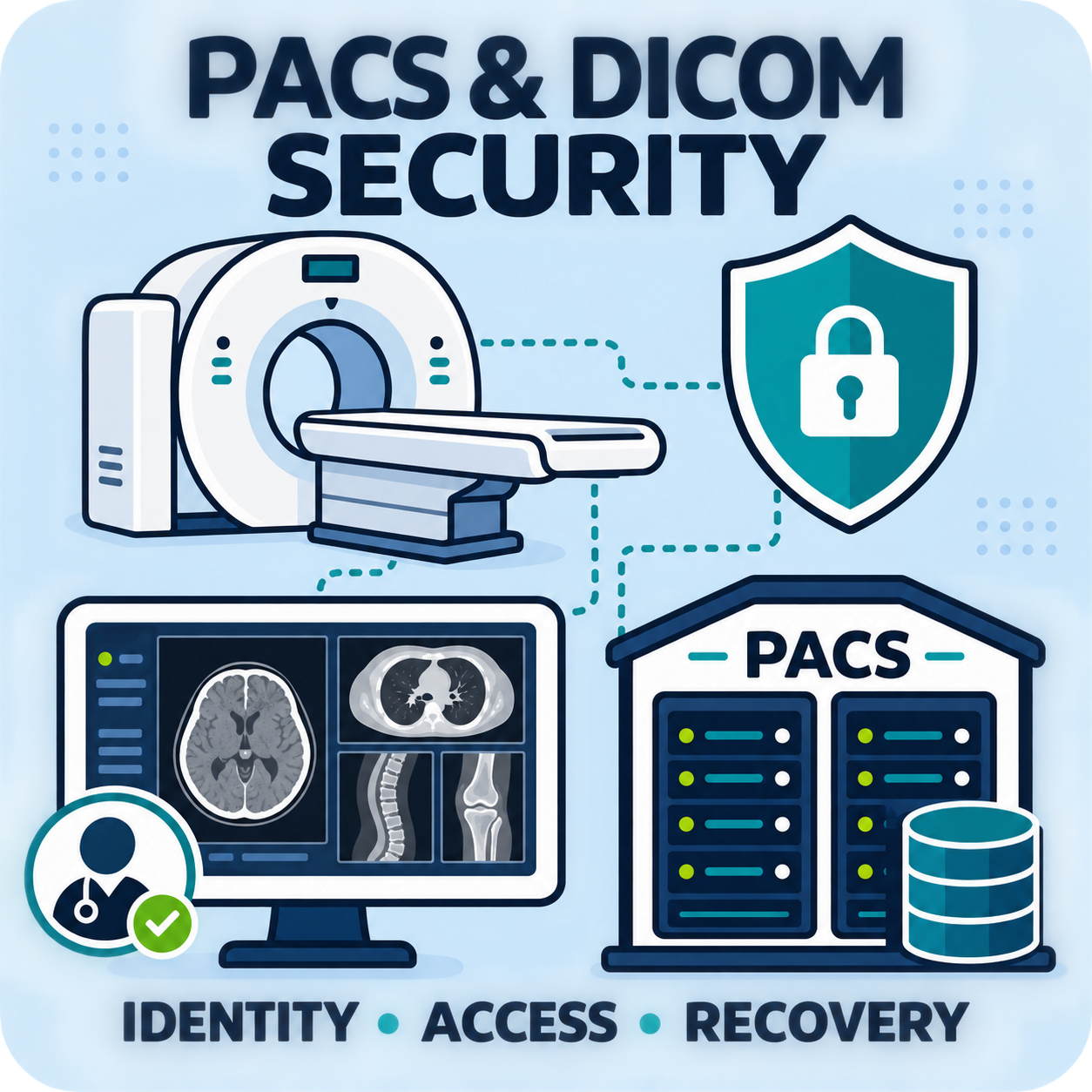 Securing PACS and DICOM Ingestion and Access