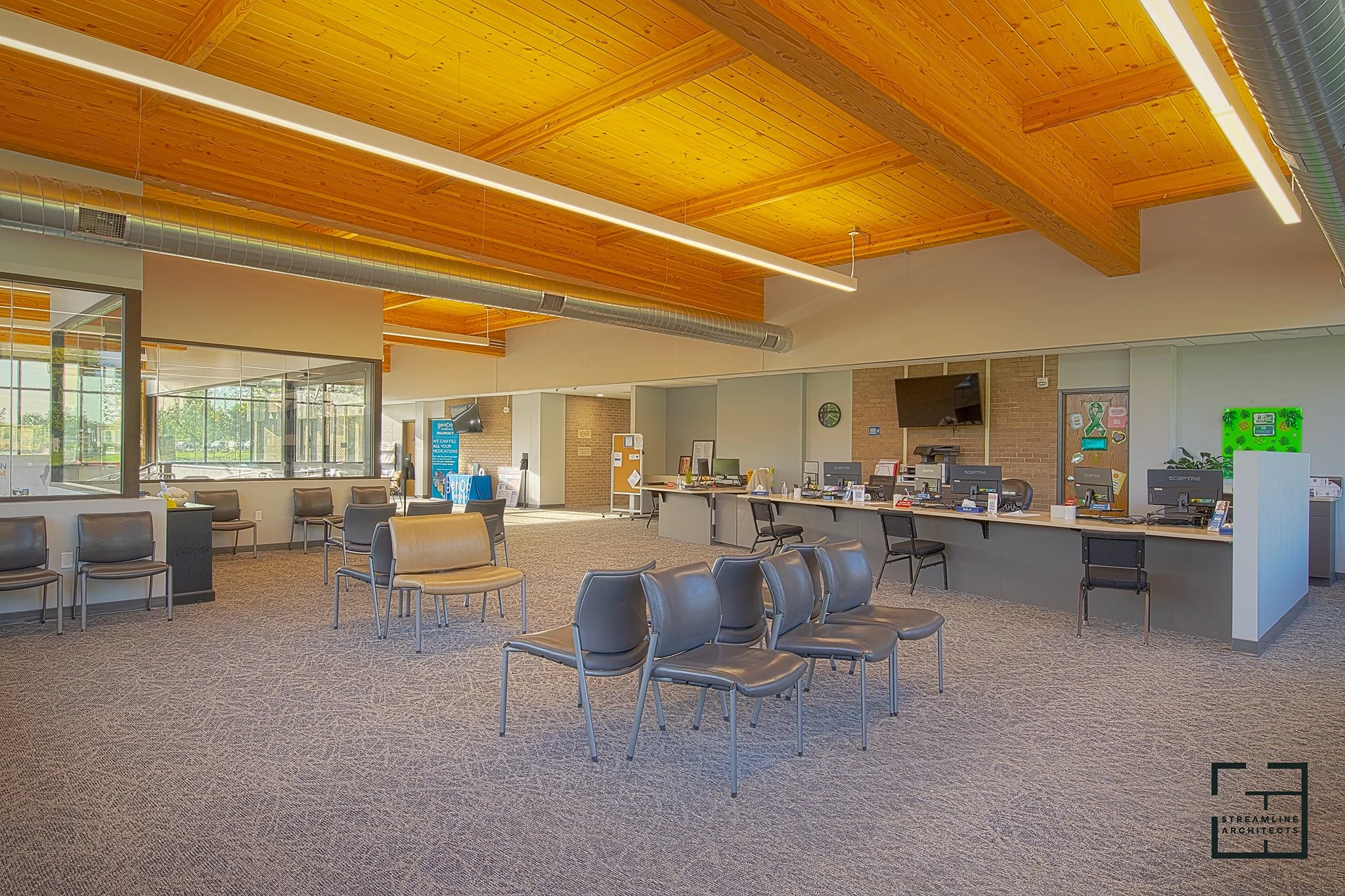 Vera French Clinic lobby. Photo Credit JMH Photography.