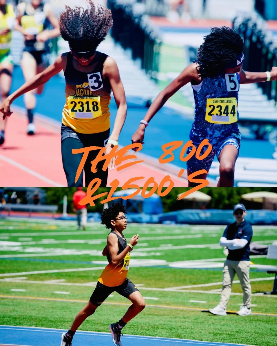 The distance squad came through big time bringing home medals in both the 800m &amp; 1500m 💪🏾
11/12  Scarlett Hage 800m 3rd &amp; 1500m 2nd
11/12  Alex Shaw 800m 3rd &amp; 1500m 2nd 
11/12  Avery Harris 800m 5th &amp; 1500m 4th
9/10  Riya Pandya 80