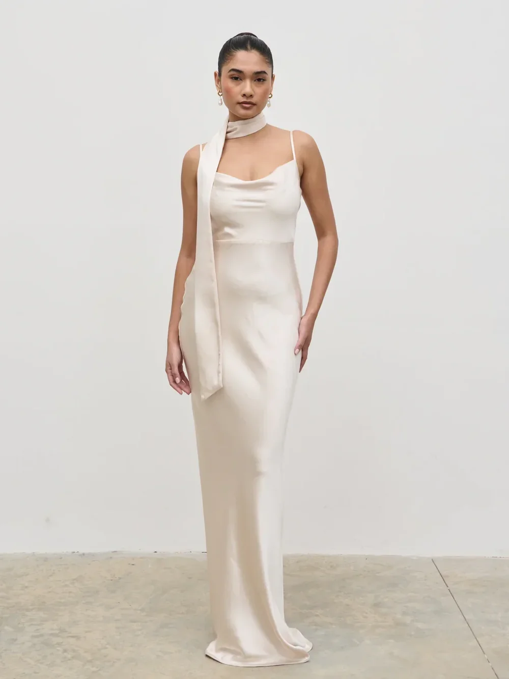Keisha Maxi Bridesmaid Dress By Pretty Lavish  MiliMili Bridal