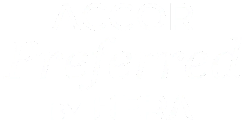 Black background with white text that reads "Accor Preferred by IHG".