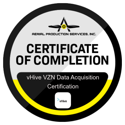 Data Acquisition Tech on the full scope capture for Verizon using the vHive systems.