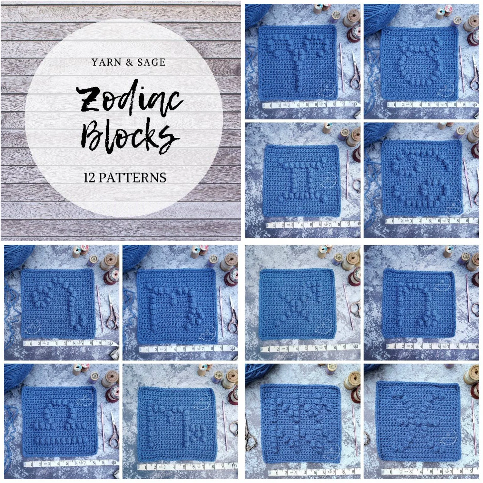 Zodiac Block Patterns