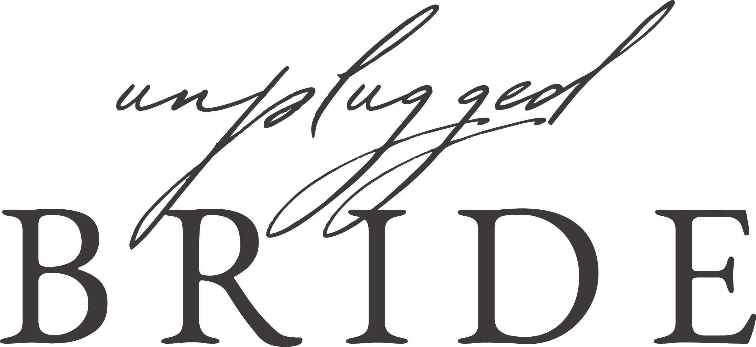 Unplugged Bride logo