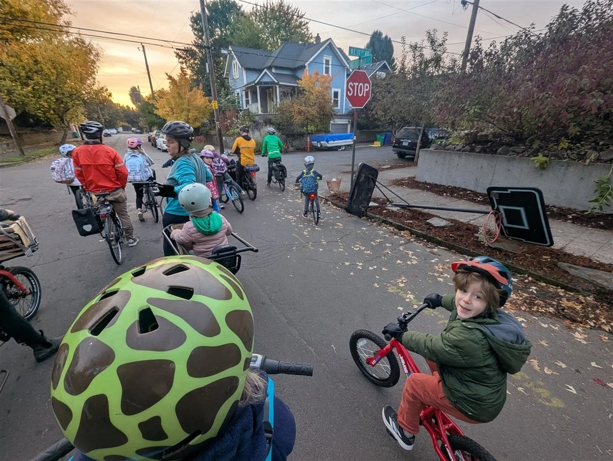 First Sabin Bike Bus