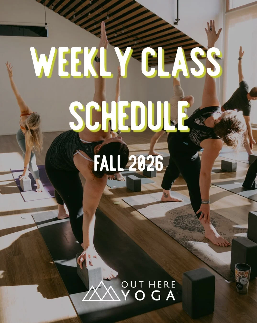 Check out our fall schedule!