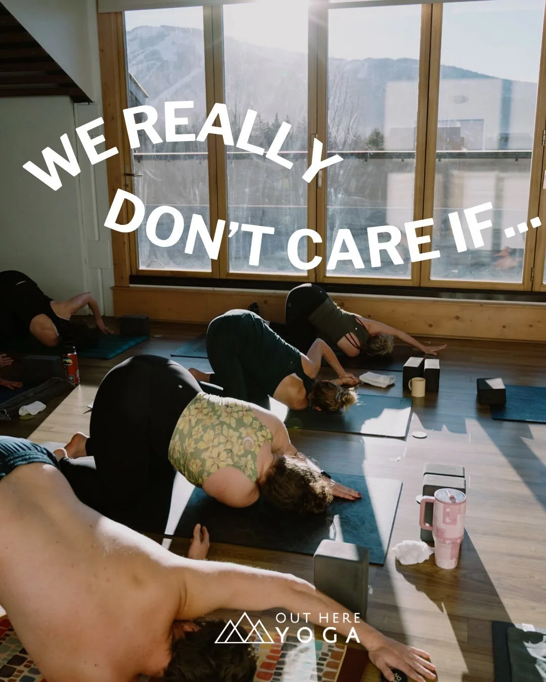 We just care that you show up for yourself 🫶