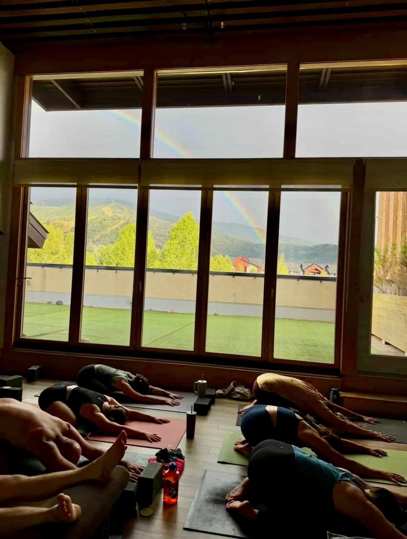 Child&rsquo;s pose: our reminder to surrender and return to grounded humility. 

The third eye chakra pressing into the mat, draws awareness inward and enhances intuition. 

This pose also reminds us it&rsquo;s okay to take rest, hone in on breath an