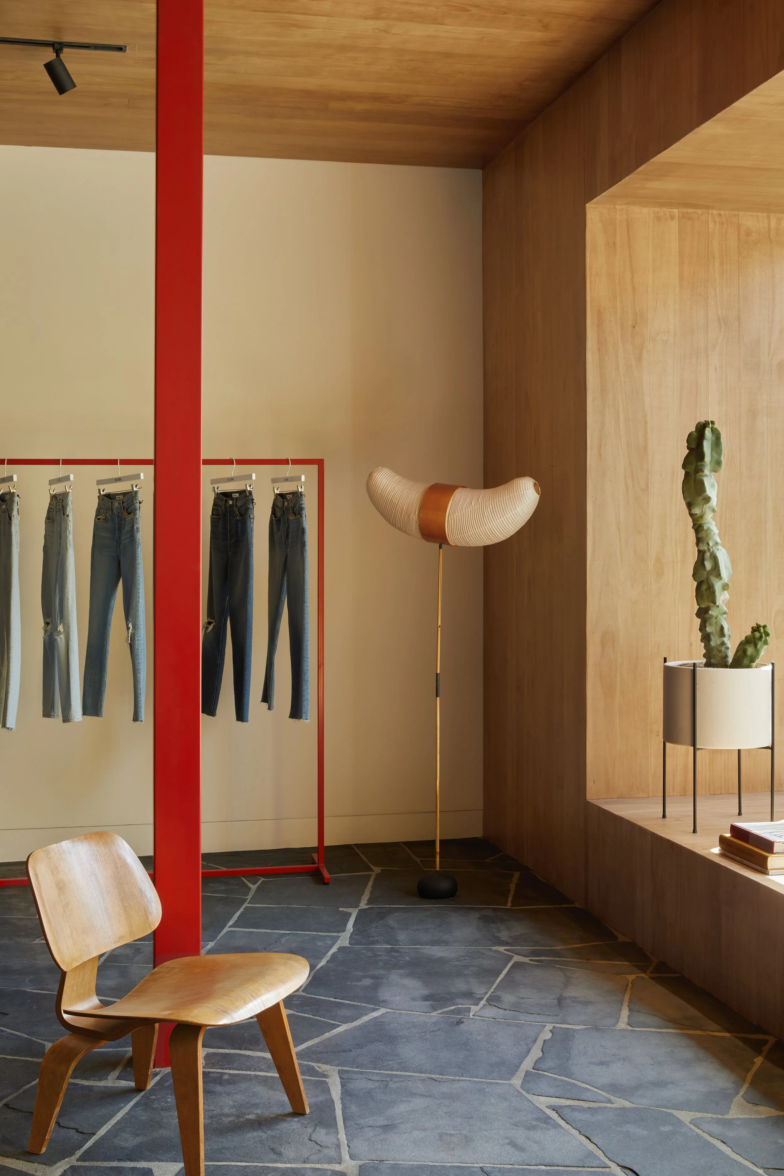 Interior and custom designed woodwork.