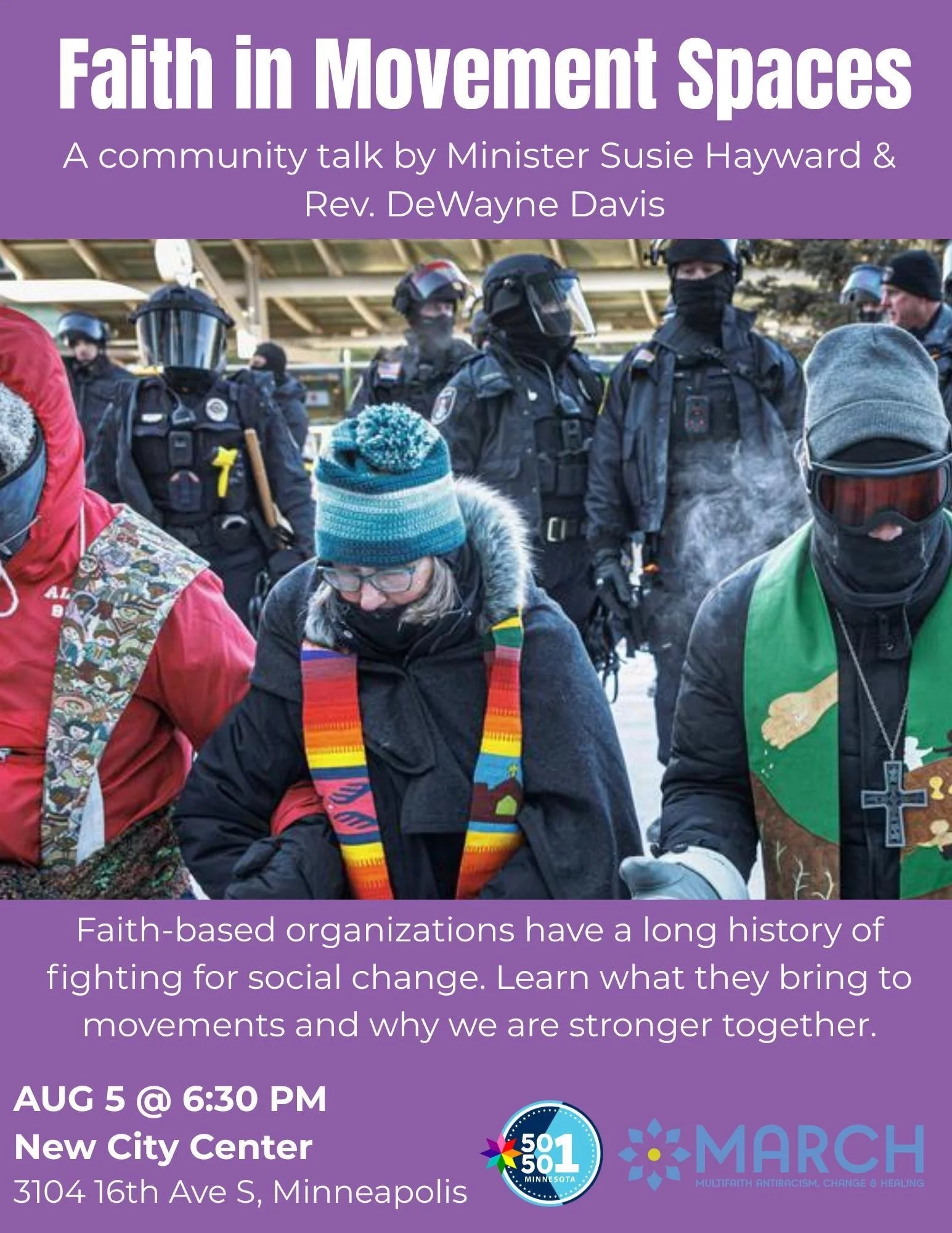 Faith in movement spaces