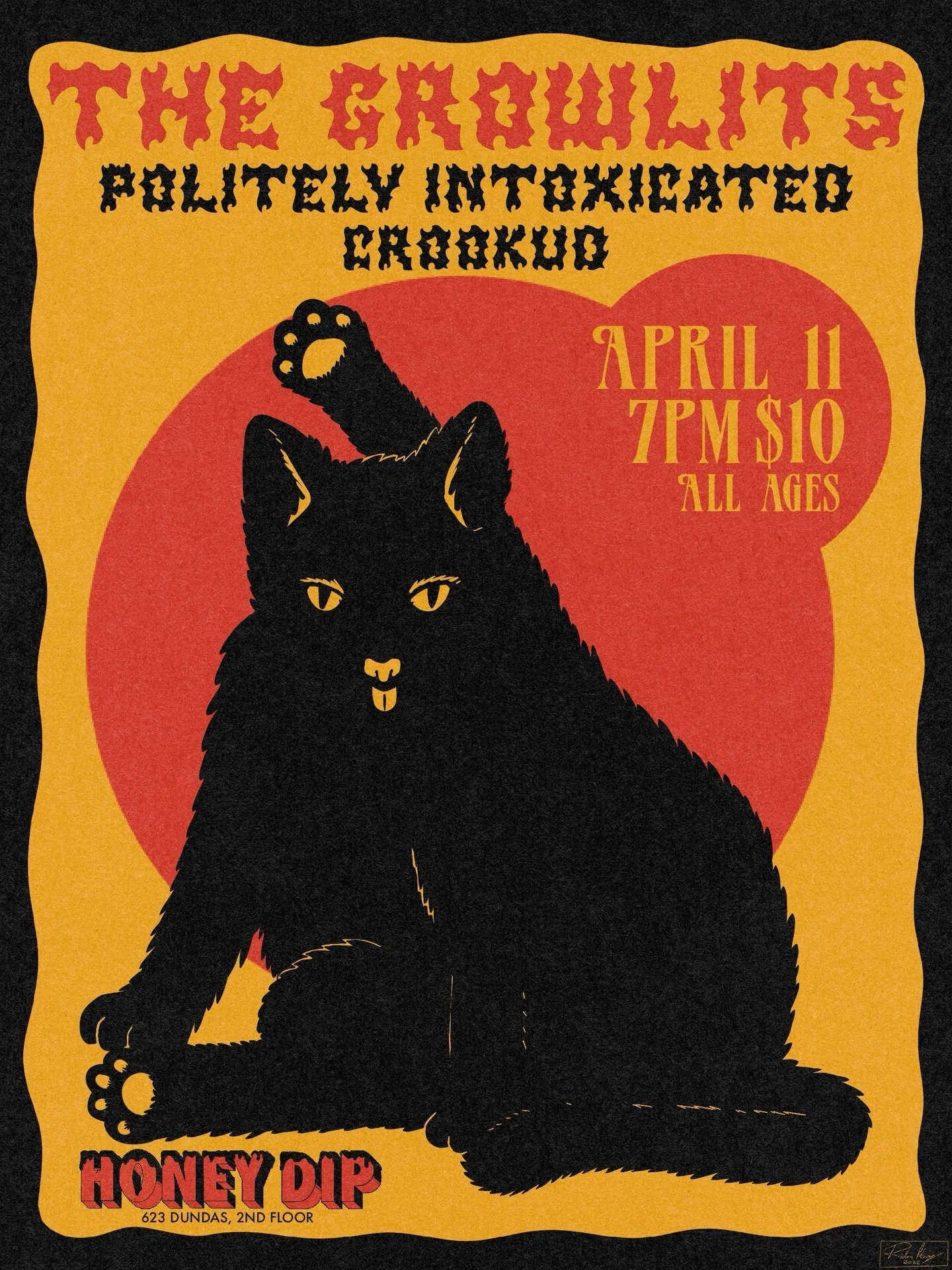 Local brats!
🐈&zwj;⬛
April 11//7pm//$10 
🐈&zwj;⬛