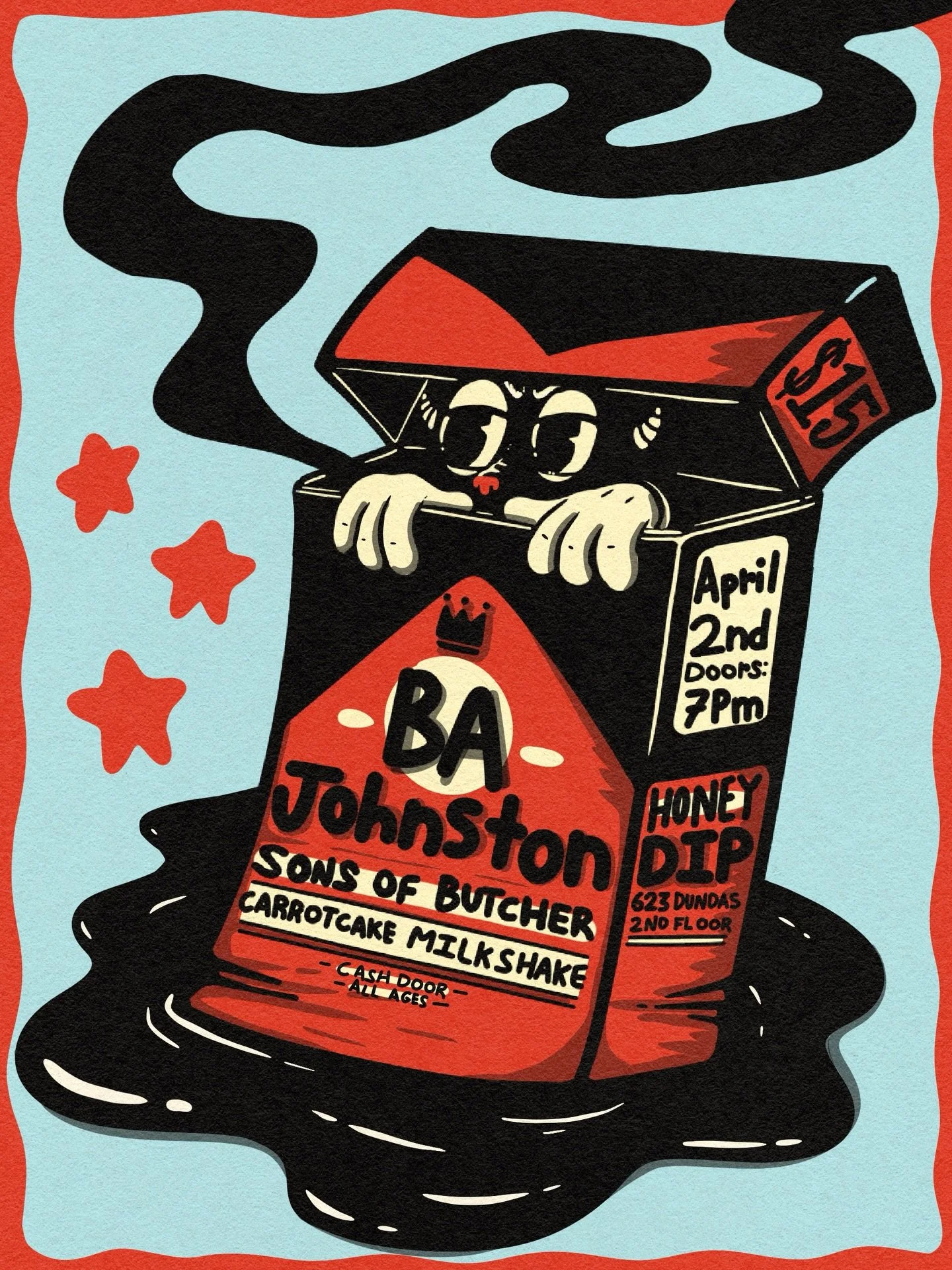 Hold onto your asses! This could be our most chaotic bill yet!

Poster by @the.real.antler.press