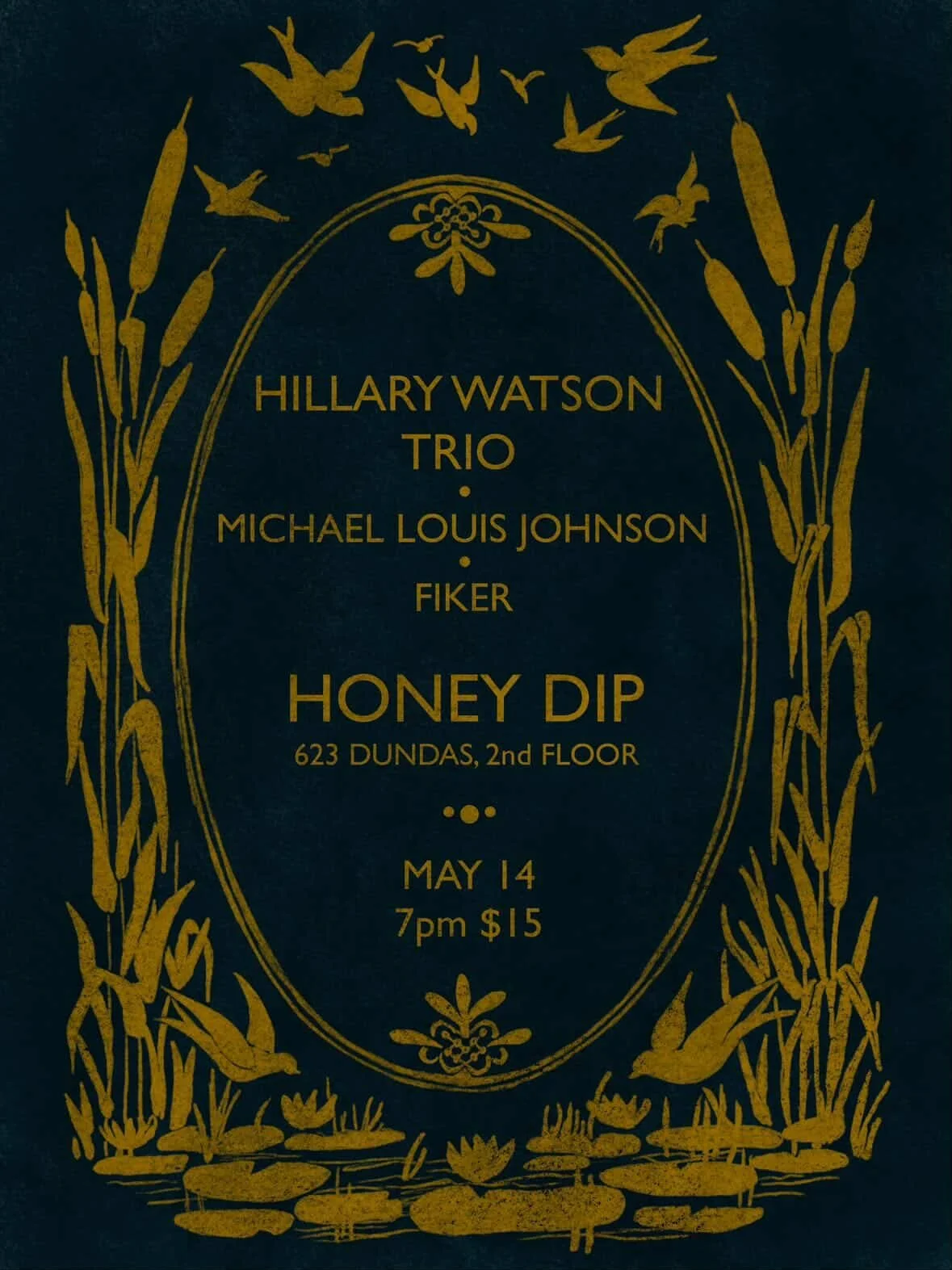 Hillary Watson Trio, Michael Louis Johnson, Fiker