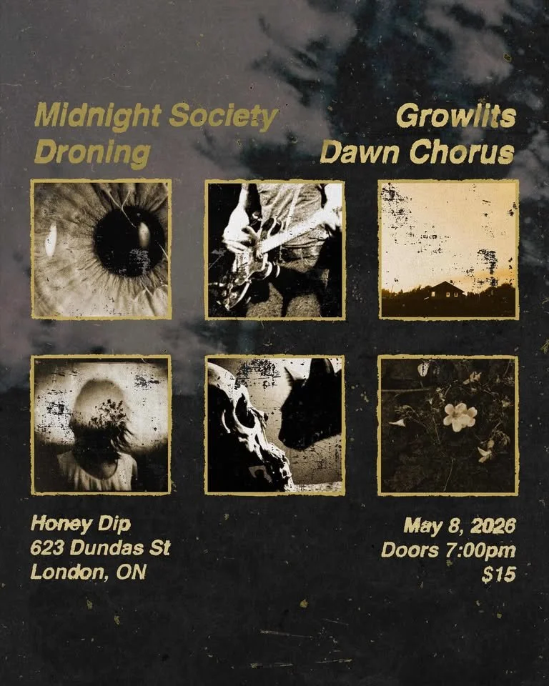 Midnight Society, Growlits, Droning, Dawn Chorus