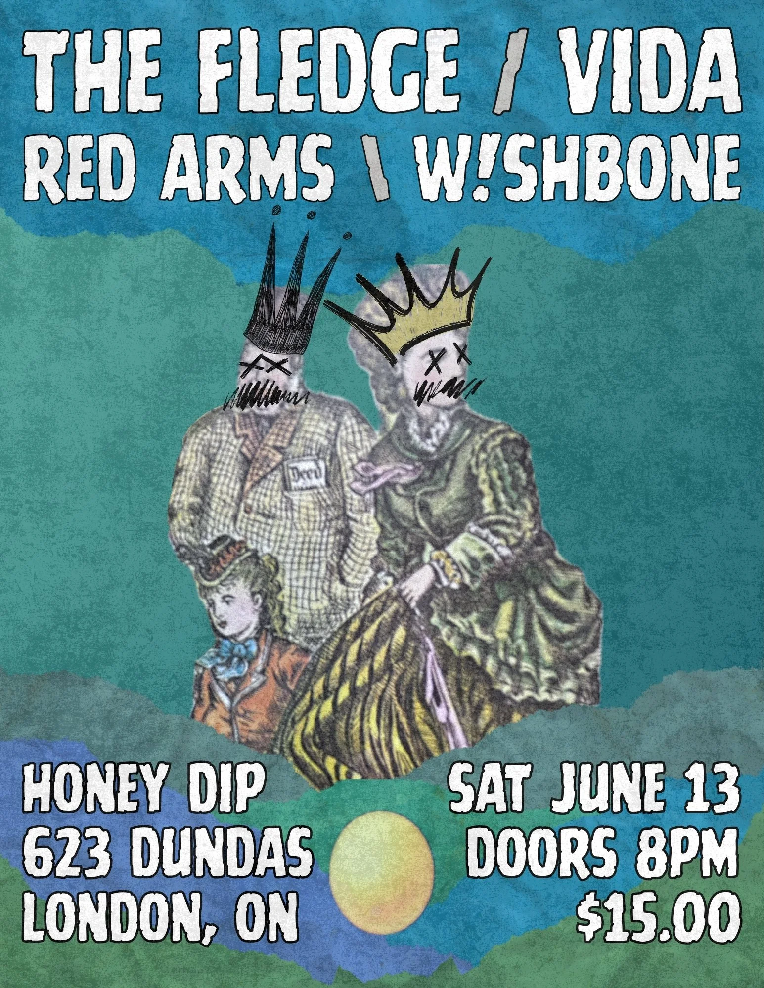 The Fledge / Vida /  Red Arms / Wishbone