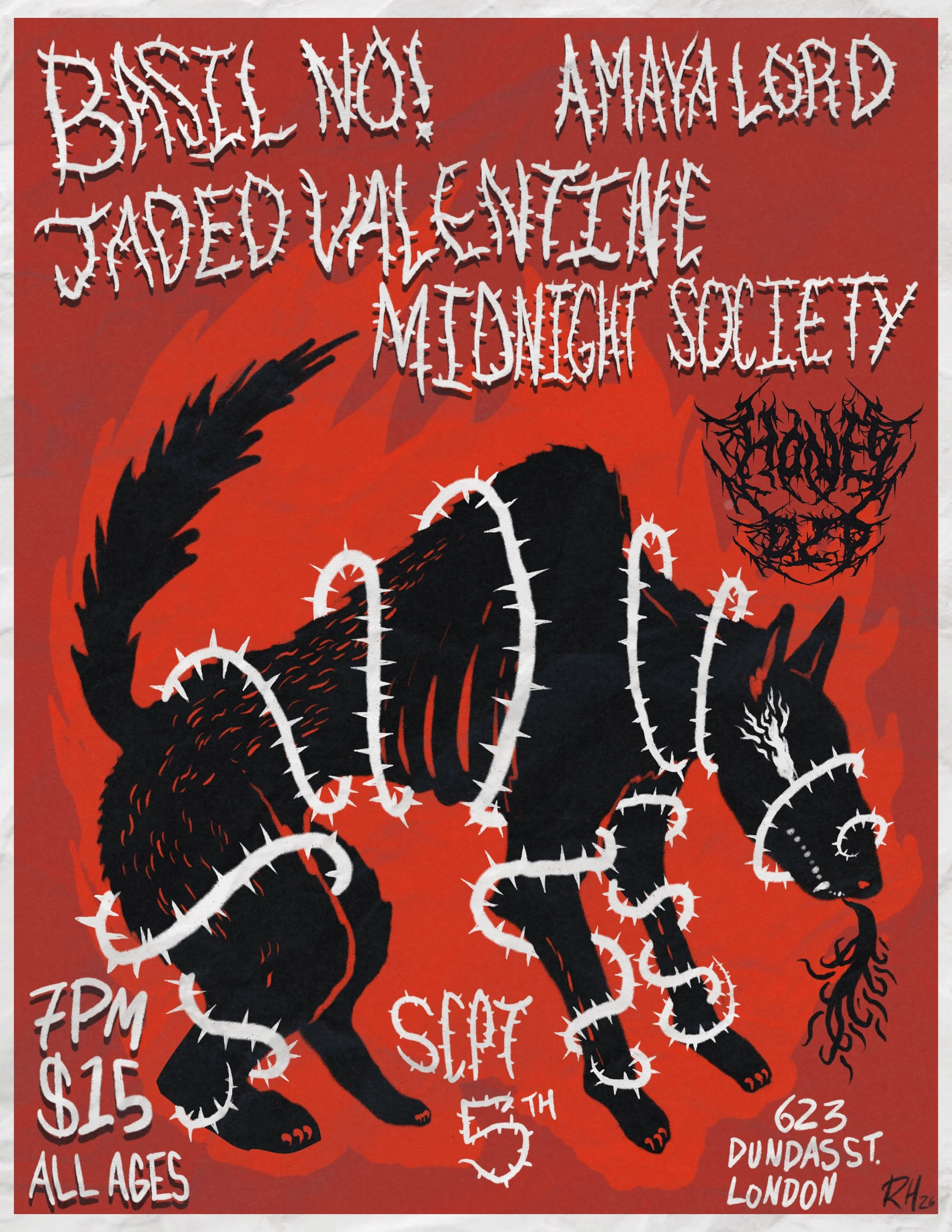 Basil No! Amaya Lord, Jaded Valentine, Midnight Society