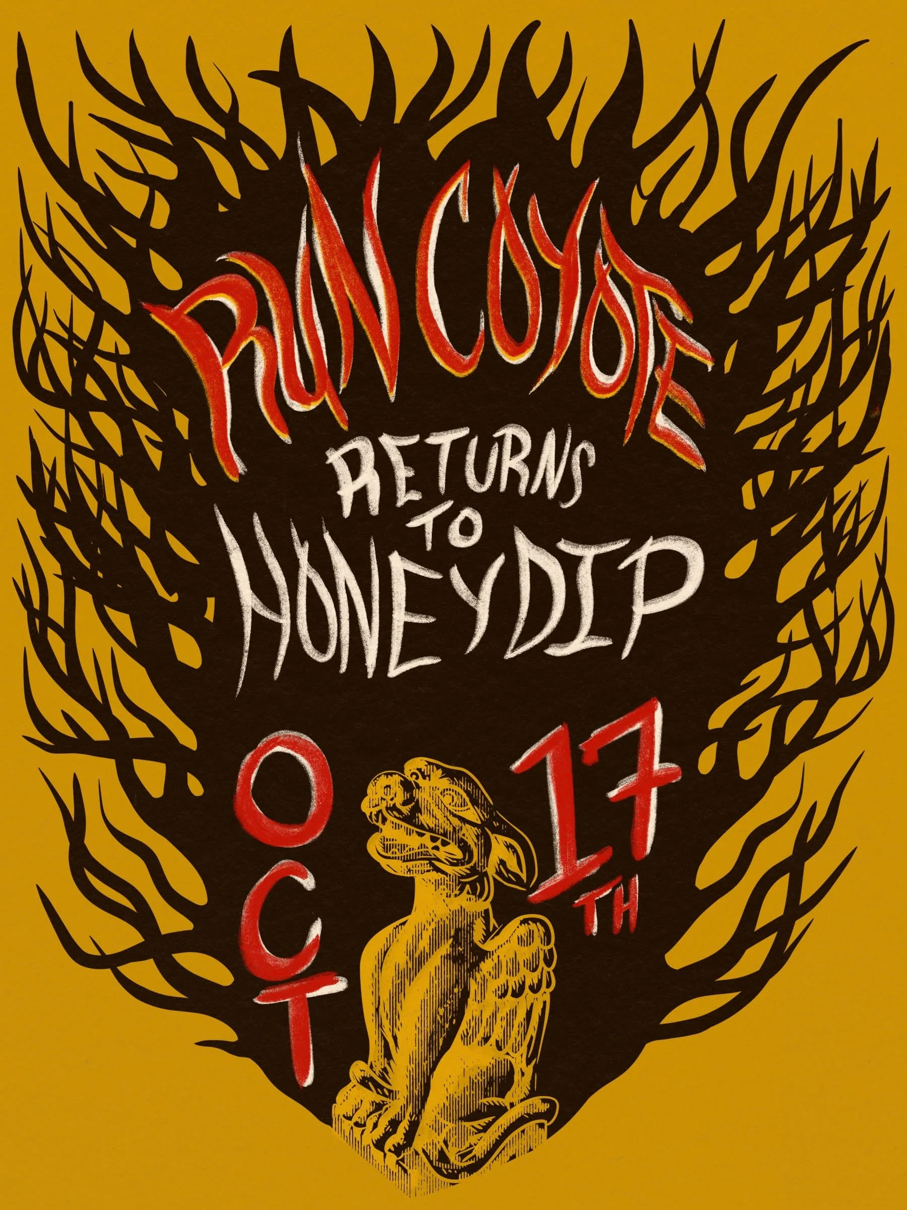 Run Coyote Returns to Honey Dip