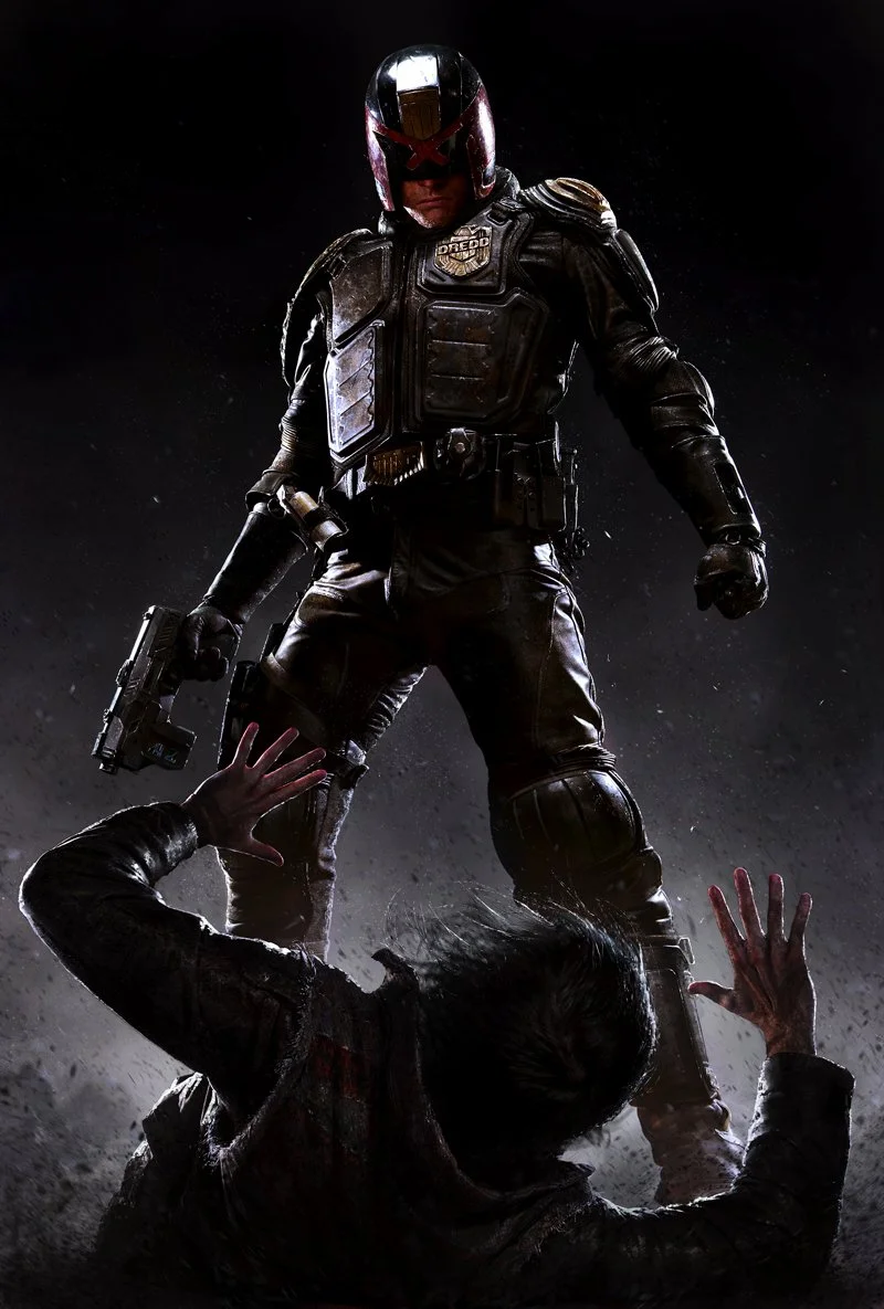 Judge Dredd Poster Concept Art