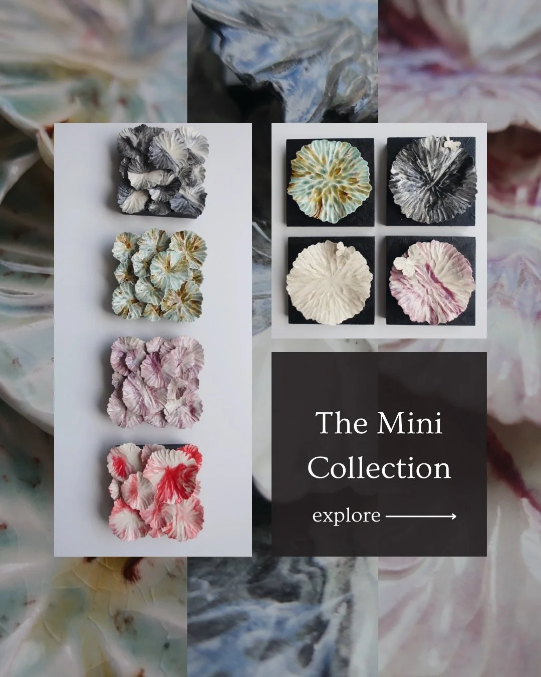 The Mini Collection is here! All pieces are one of a kind, so when it&rsquo;s gone, it&rsquo;s gone! 

Purchase Details: 
- DM or comment the # you&rsquo;d like to purchase.
- We will confirm it&rsquo;s availability and send over payment/shipping det