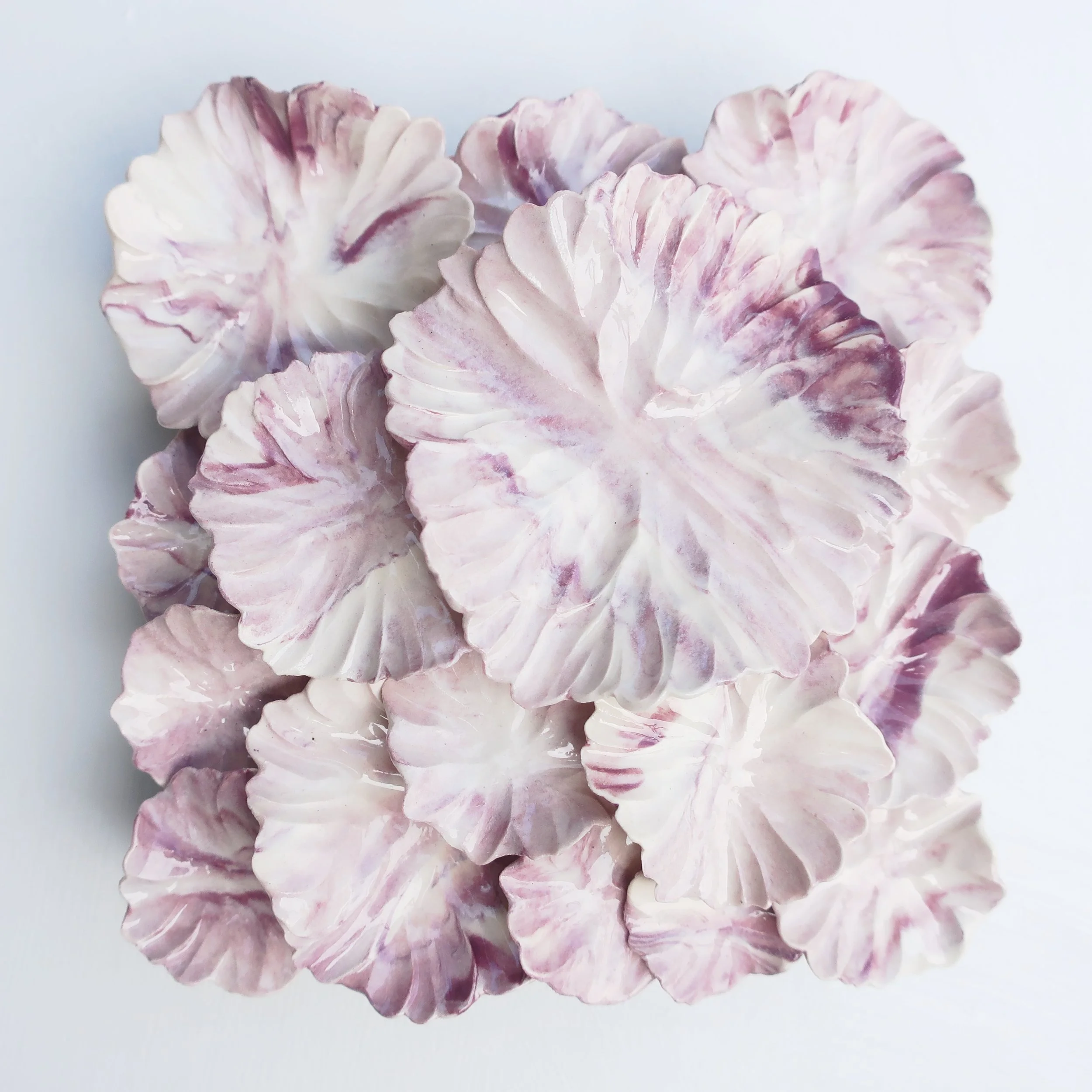 Purple & White Mini