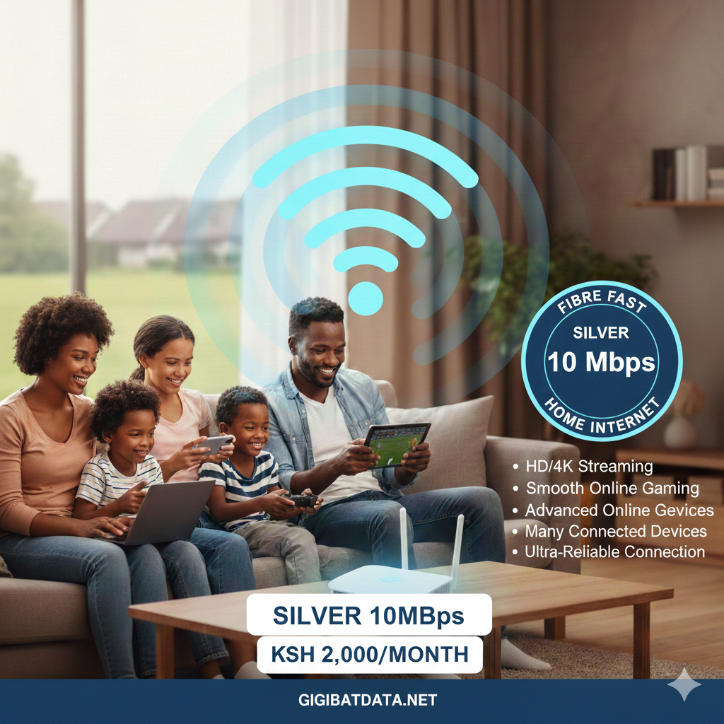 SILVER 10MBPS @ KSH 2000