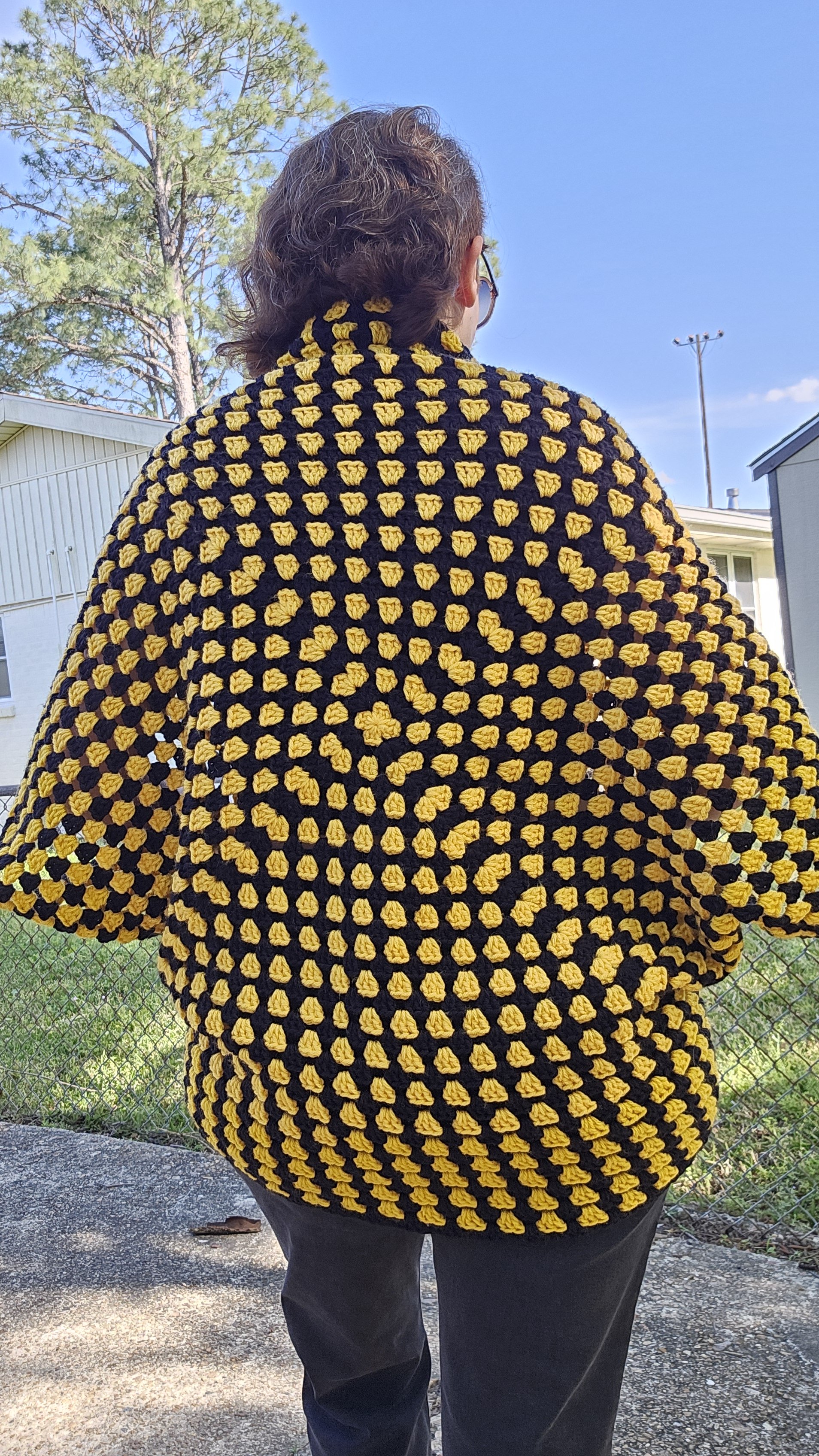 Oversized Square Shrug (40 inch square)
