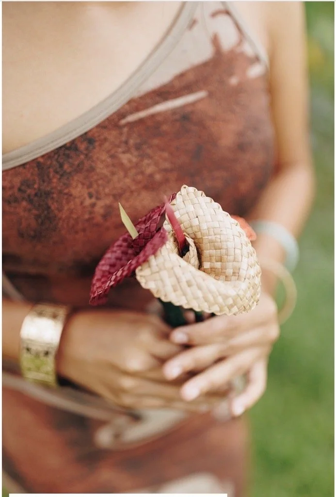 4/6 Lauhala Love x Buddha Mochi x The Vault Hilo - Lauhala Anthurium Workshop