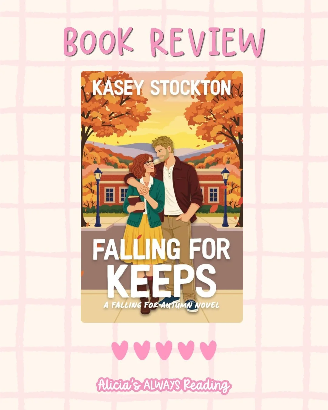 📚ALC Review📚

GENRE
-rom-com

CONTENT
-🤬: none
-❤️: kisses
-⚠️: spousal &amp; maternal abandonment (past &amp; present), loss of parent to stroke (past)

Thank you, Kasey, for the advanced audio copy! This was such a delight!

All right, shout-out