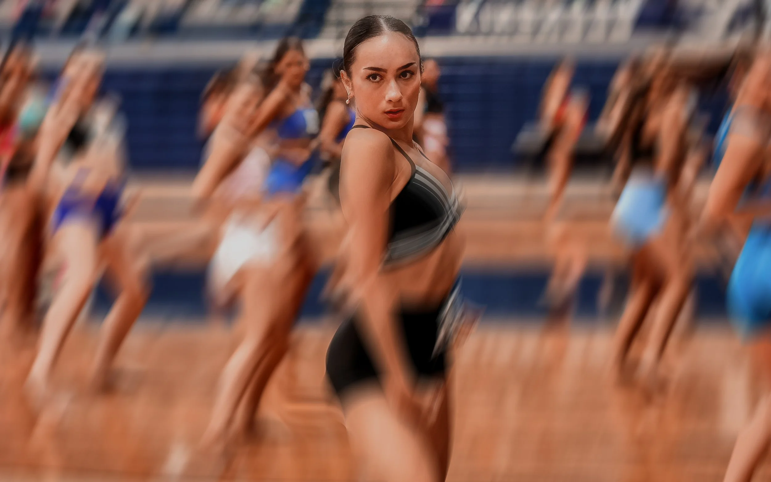 Dancer performing at TRIBE 99 OFFSEASON event.