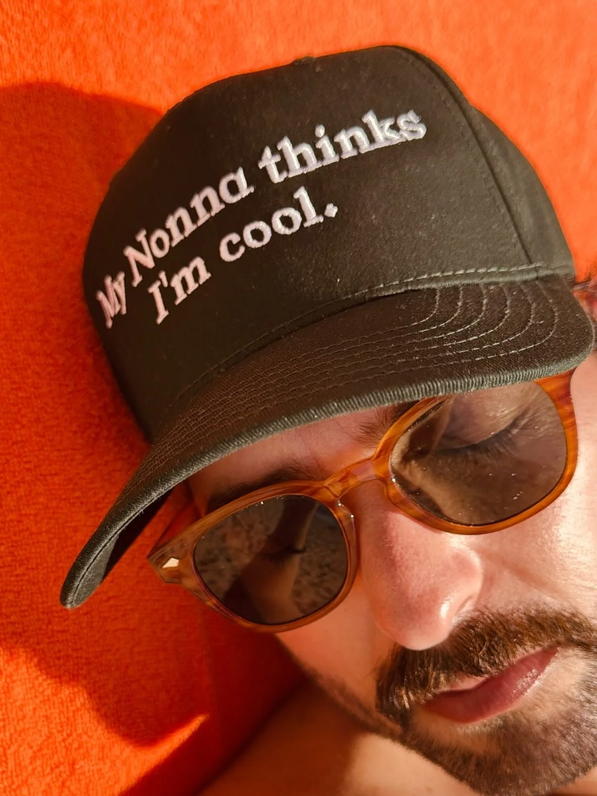 Let the people know that your 👵 thinks you&rsquo;re 😎! 

Hats still available for purchase, dm us if you want yours