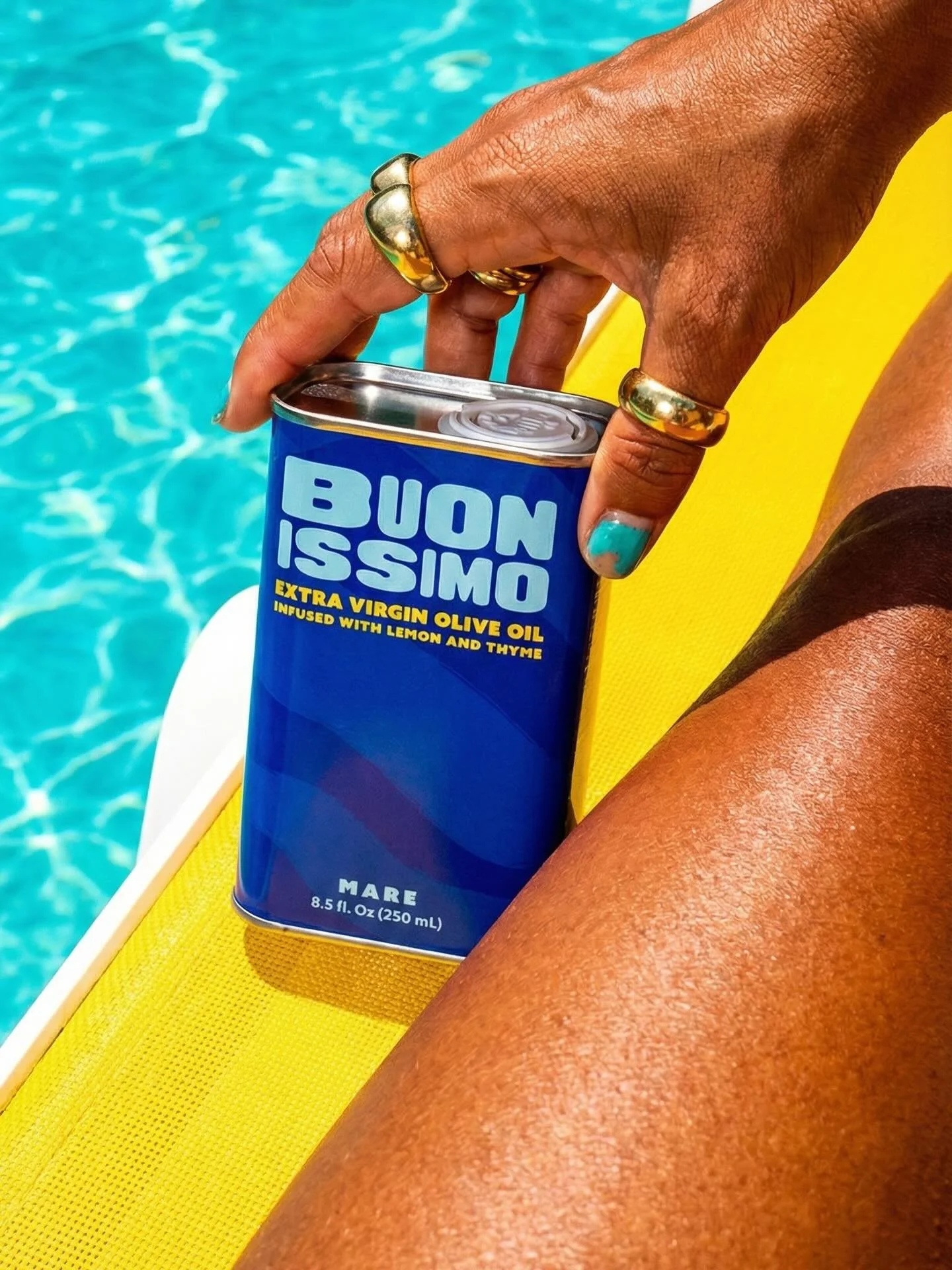 Extra virgin. Extra saturated. Extra Buonissimo. 🫒🍟☀️