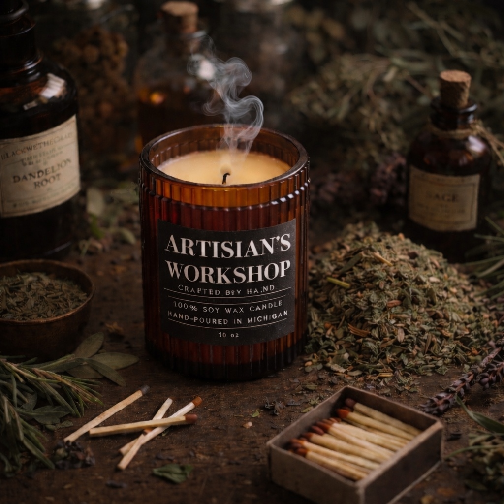 Artisian's Workshop Soy Candle 10oz.
