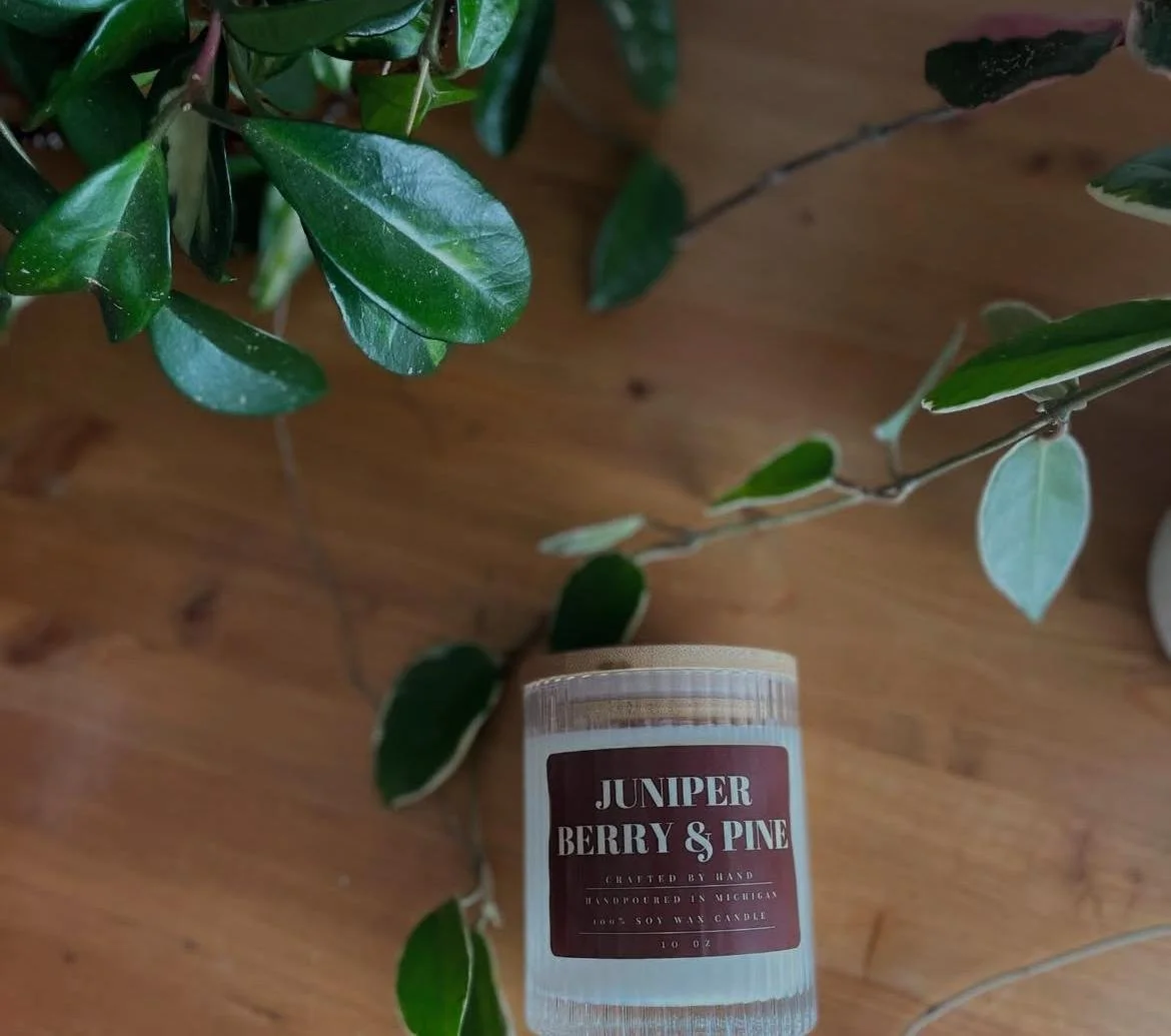 Juniper Berry & Pine Soy Candle 10 oz.