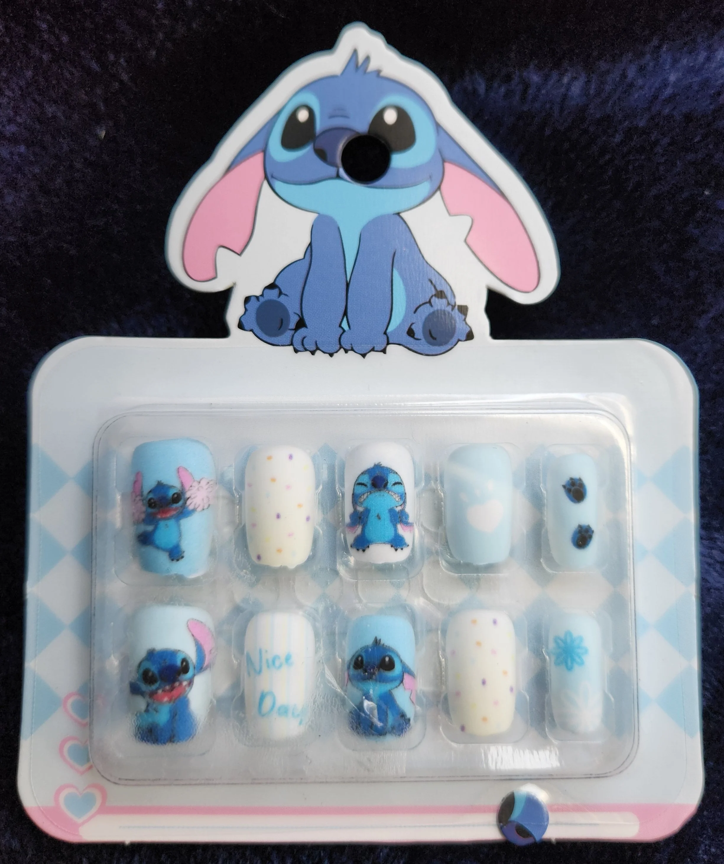 Stitch Press-On Nails for Kids #2