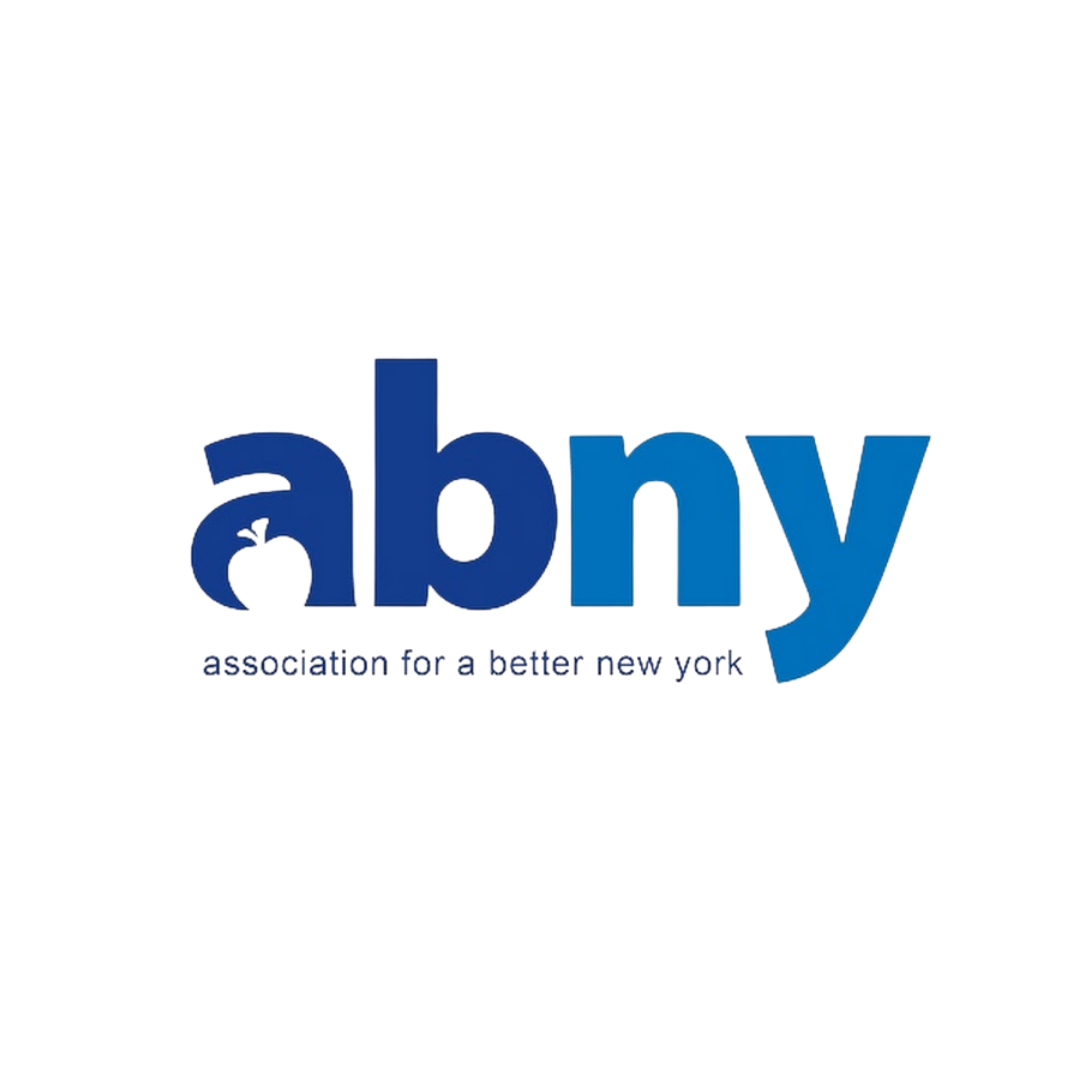ABNY logo with the tagline "association for a better new york" beneath it.