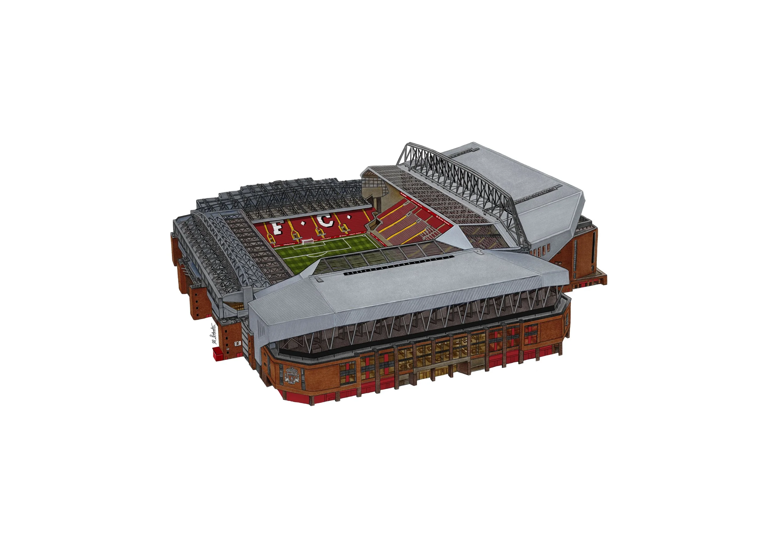 ANFIELD STADIUM PRINT
