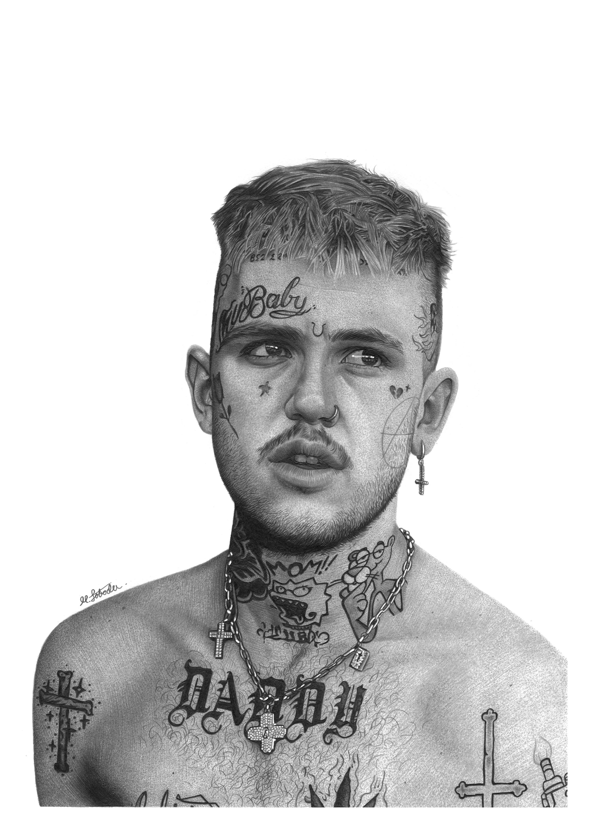 LIL PEEP II PRINT