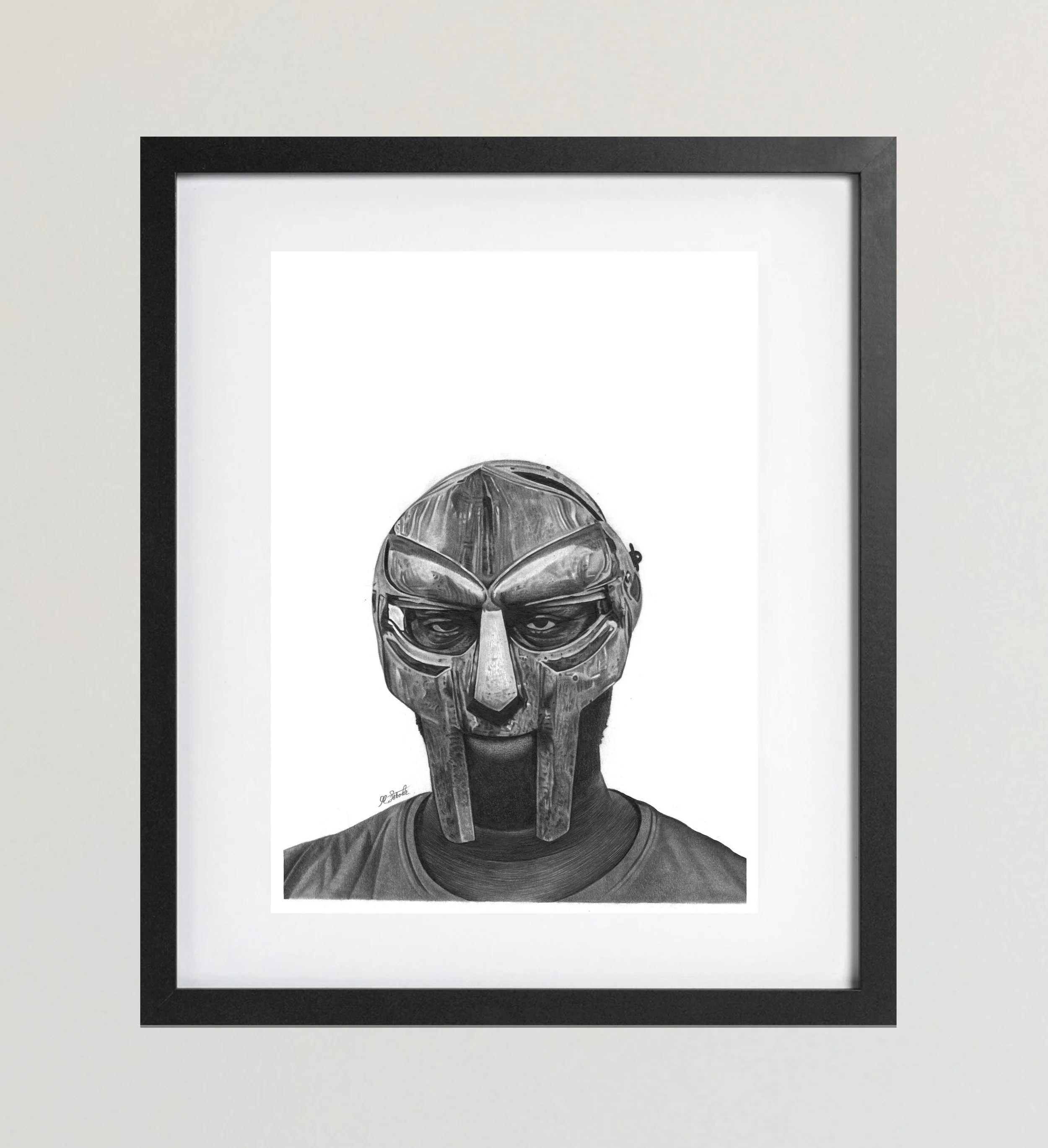 MF DOOM Framed Black.jpg