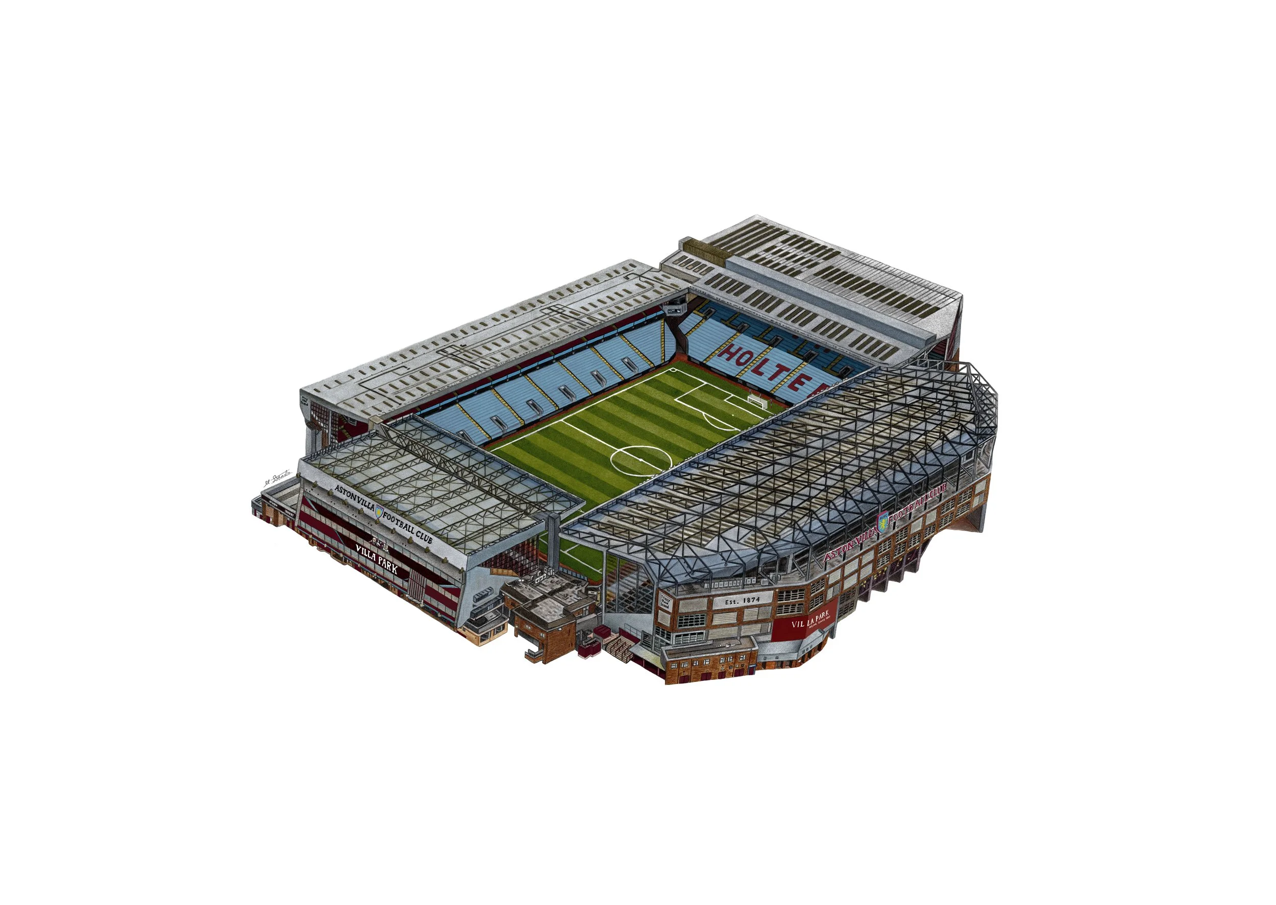 VILLA PARK PRINT
