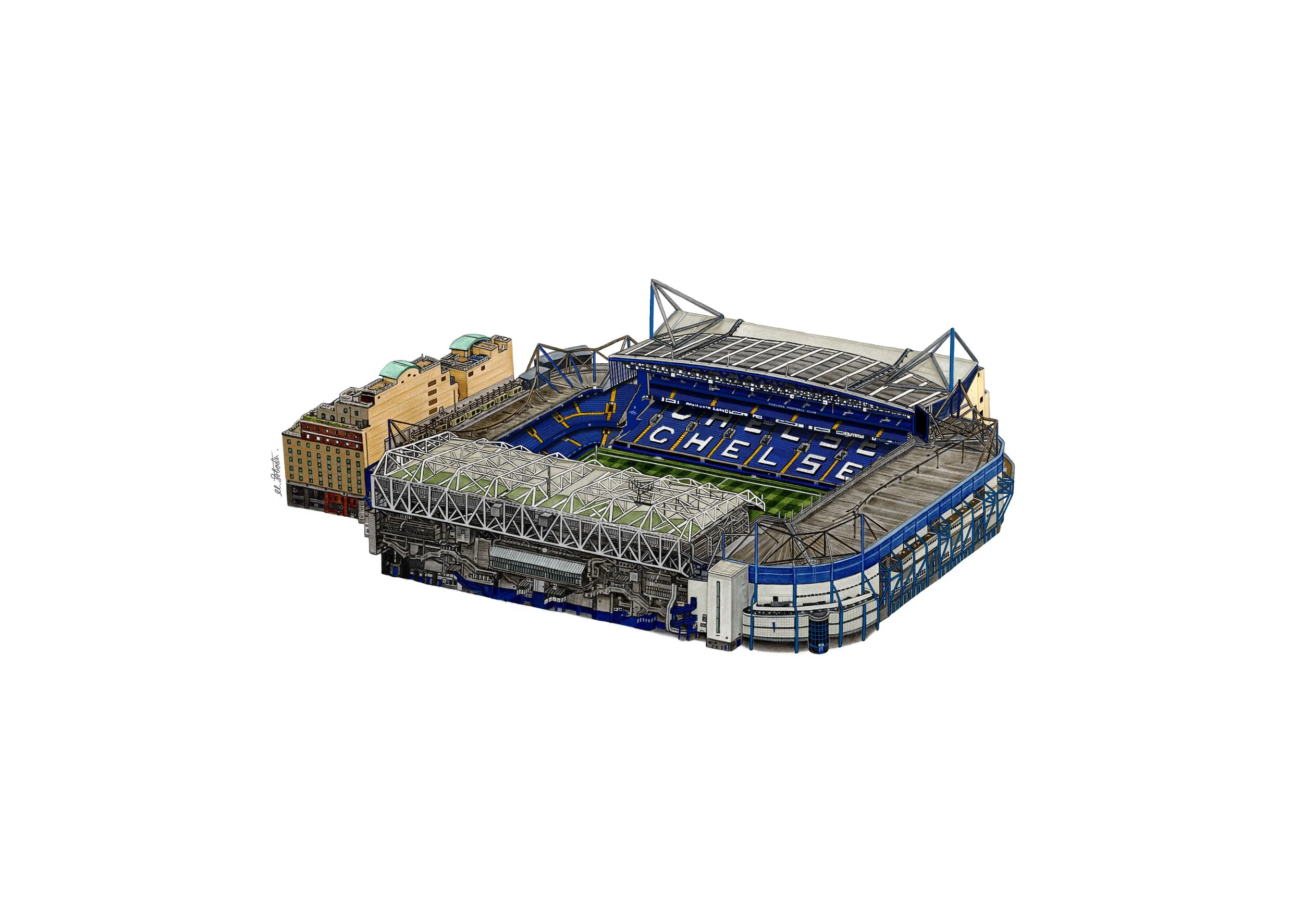 STAMFORD BRIDGE PRINT