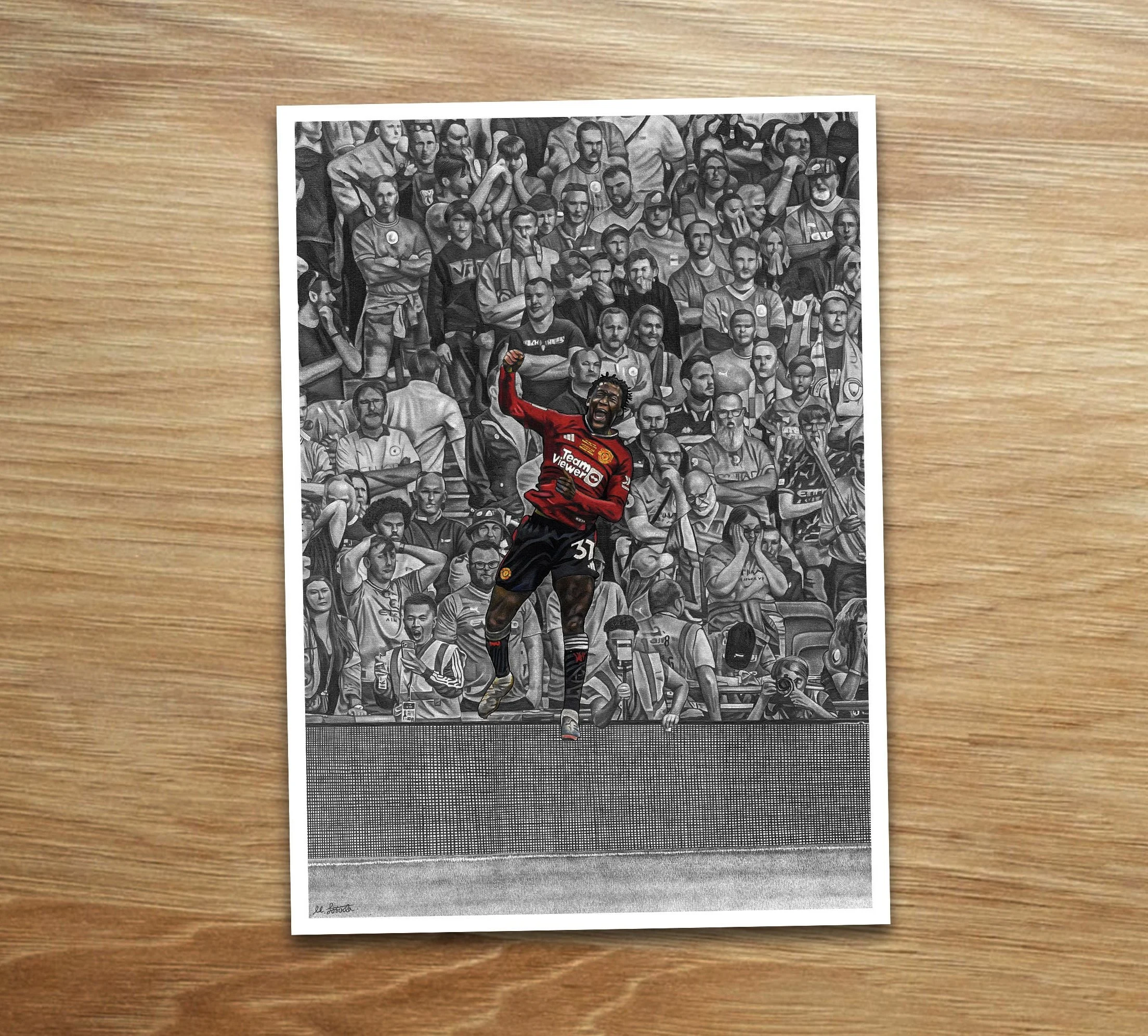 KOBBIE MAINOO 2024 FA CUP FINAL PRINT