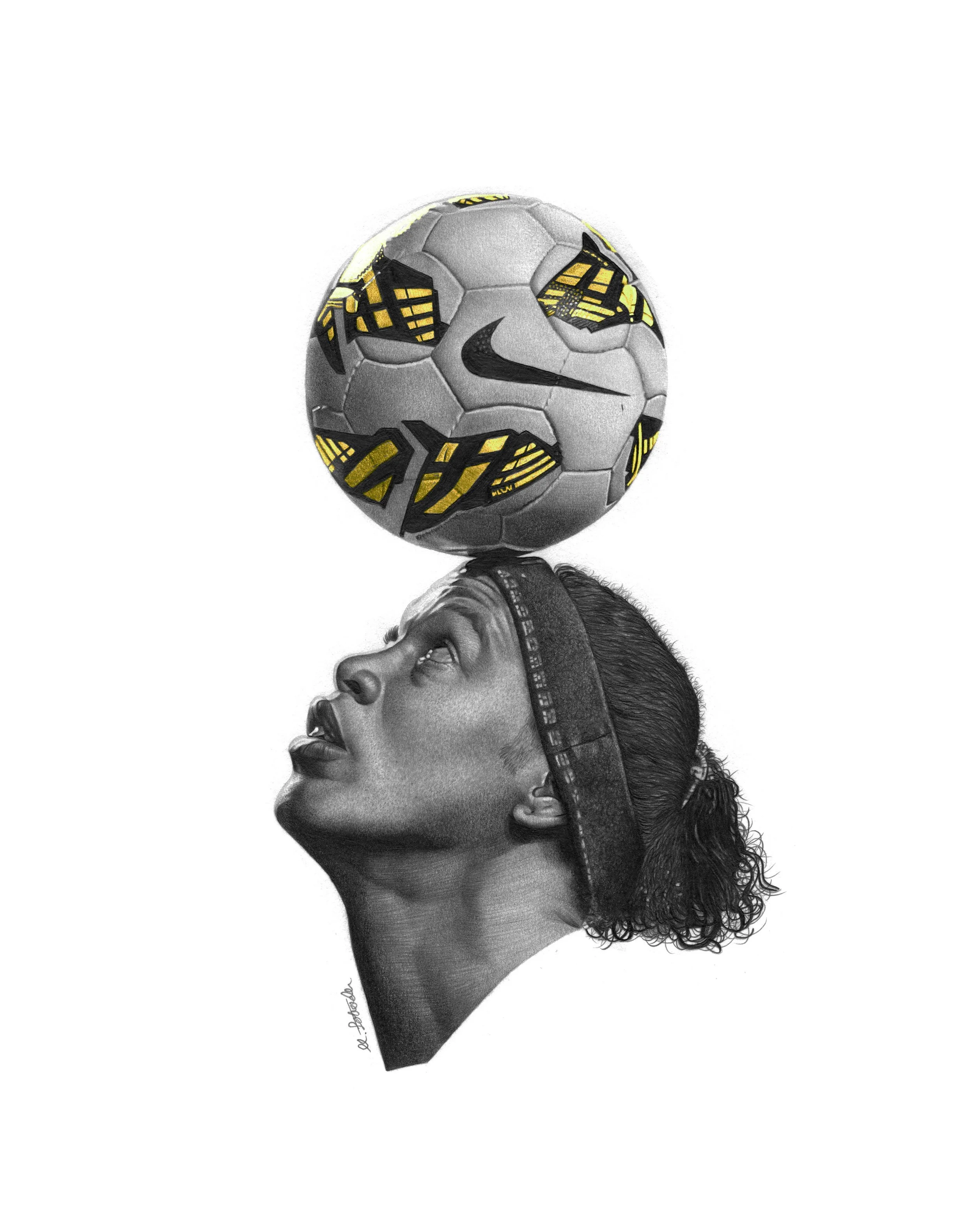 RONALDINHO PRINT