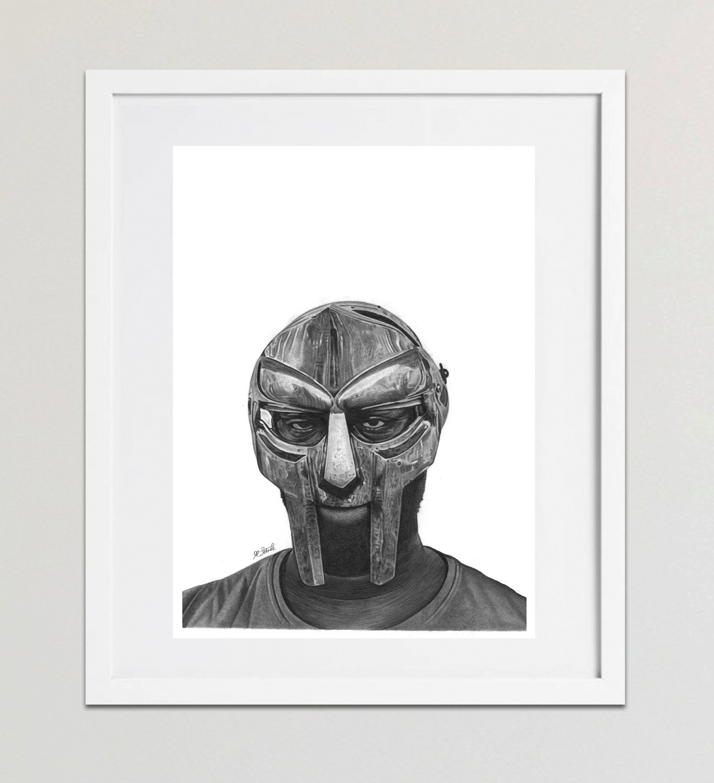 MF DOOM Framed White.jpg