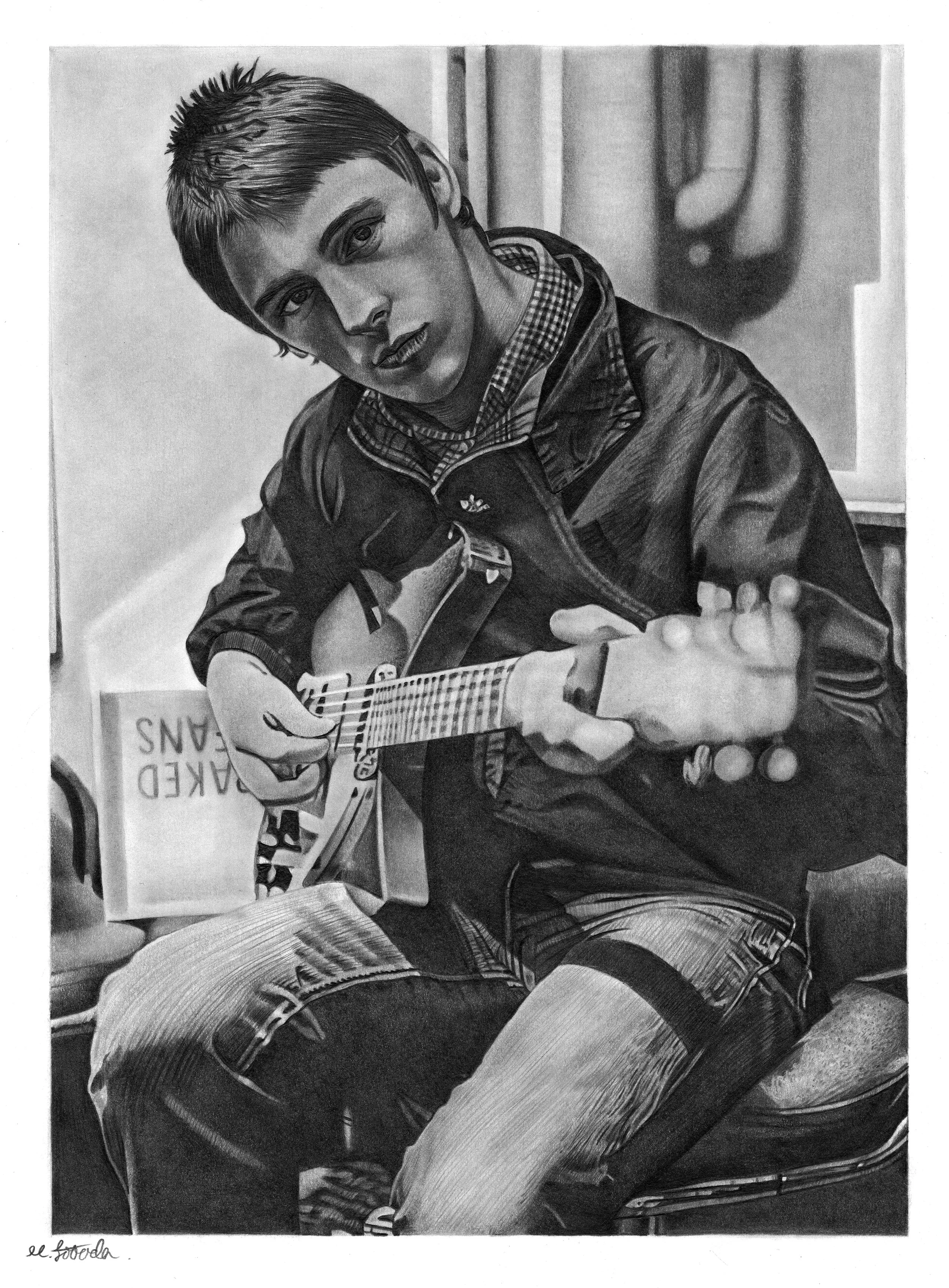 PAUL WELLER PRINT